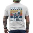 Mens Vintage Doodle Dad Aussie Doodle & Goldendoodle Mens Back Print T-shirt