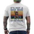 Mens It's Not A Dad Bod It's A Father Figure Bear And Beer Lover Mens Back Print T-shirt