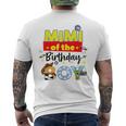Mimi Of The Birthday Boy Toy Familly Matching Story Men's T-shirt Back Print