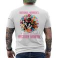 National Women's Day 2024 Inspire Inclusion History Month Men's T-shirt Back Print