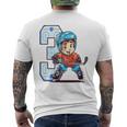 Niños Cumpleaños De Hockey Sobre Hielo Niño De 3 Años Tercer Cumpleaños Camiseta Hombre Estampado Espalda