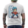 Niños Cumpleaños De Hockey Sobre Hielo Niño De 6 Años 6º Cumpleaños Camiseta Hombre Estampado Espalda