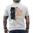I Am Not The Step-Dad I Am The Dad That Stepped Up Father's Mens Back Print T-shirt