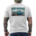 Old School Classic Lowrider Low Rider Impala Chicano Men's T-shirt Back Print