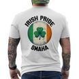 Omaha Irish Pride St Patrick's Day Men's T-shirt Back Print