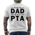 Proud Dad Of A Pta Fahter Of A Physical Therapy Assistant Men's T-shirt Back Print