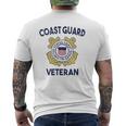 Proud Us Coast Guard Veteran Military Pride Mens Back Print T-shirt