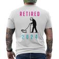 Pug Owner Retirement Men's T-shirt Back Print
