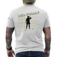 Remember Everyone Deployed Veteran Men's T-shirt Back Print