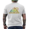 Retro Vintage Colorado Mens Back Print T-shirt