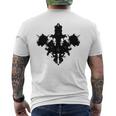 Rorschach Ink Blot TestPsychology Men's T-shirt Back Print