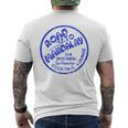 San Francisco California Vintage Restaurant Bar Advertising Men's T-shirt Back Print