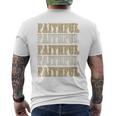 San Francisco Sunday Faithful Men's T-shirt Back Print