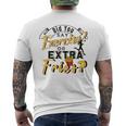 Did You Say Exercise Or Extra Fries Men's T-shirt Back Print