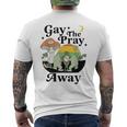 Say Gay Gay Equality Pride Month Men's T-shirt Back Print