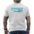 Scuba Diving Diver Dive V2 Mens Back Print T-shirt