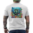 Scuba Vbs 2024 Diving Into Friendship Vacation Bible School Men's T-shirt Back Print