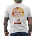 Senecio Cubism Famous Vintage Portrait 1922 Men's T-shirt Back Print