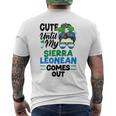 Sierra Leonean Sierre Leone Flag Men's T-shirt Back Print