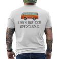 Spritz Leben Auf Der Aperolspur T-Shirt mit Rückendruck