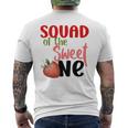 Squad The Sweet One Strawberry Birthday Family Party Men's T-shirt Back Print