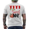 Titi The Sweet One Strawberry Birthday Family Party Men's T-shirt Back Print