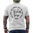 Trip Vacation 2024 Friends Matching Group Men's T-shirt Back Print