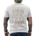 Truck Driver Best Trucking Dad Ever Trucker Fathers Day Men's T-shirt Back Print