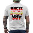 Uncle Of The Birthday Boy Mouse Family Matching Men's T-shirt Back Print