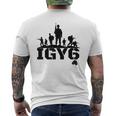Veteran Igy6 War Vet Soldiers Men's T-shirt Back Print