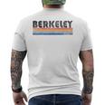 Vintage 1980S Style Berkeley California Men's T-shirt Back Print