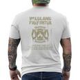 Wildland Firefighter Mens Back Print T-shirt