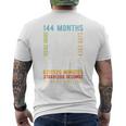 Youth 12Th Birthday 12 Years Old Vintage Retro 144 Months Men's T-shirt Back Print