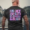 In My 120 Days Of School Era Retro Disco 120Th Day Of School Men's T-shirt Back Print Gifts for Old Men