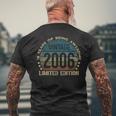 18Th Birthday 18 Year Old Vintage 2006 Limited Edition Men's T-shirt Back Print Gifts for Old Men