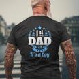 1St Time Dad It's A Boy New Dad Pregnancy Announcement Mens Back Print T-shirt Gifts for Old Men