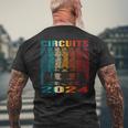 2024 Schedule Formula Racing Formula Car Retro Vintage Men's T-shirt Back Print Gifts for Old Men