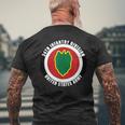 24Th Infantry Division United States Army Veteran Military Men's T-shirt Back Print Gifts for Old Men