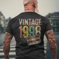25 Year Old Vintage 1998 Limited Edition 25Th Birthday Men's T-shirt Back Print Gifts for Old Men