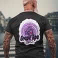 420 Cannabis Culture Grape Ape Stoner Marijuana Weed Strain Men's T-shirt Back Print Gifts for Old Men