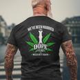 420 Stoner Couple Married 1 Dope Year 1St Anniversary Men's T-shirt Back Print Gifts for Old Men