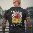 50S Birthday Man Ich Bin Jetzt 50Th Birthday Grandpa T-Shirt mit Rückendruck Geschenke für alte Männer