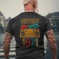 52Nd Birthday Years Old Vintage 1971 Men's T-shirt Back Print Gifts for Old Men