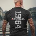 58 Jahre 58Th Geburtstag Original 1964 Black S T-Shirt mit Rückendruck Geschenke für alte Männer