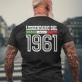 60 Anni Compleanno Nonno Papà Nato1961 Regalo Italiener T-Shirt mit Rückendruck Geschenke für alte Männer