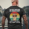 66 Jahre - Gott schuf Perfektion, Kurzärmliges Herren-T-Kurzärmliges Herren-T-Shirt zum 66. Geburtstag Geschenke für alte Männer