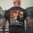 This Is My 70S Costume 70S Disco 1970S 70S Outfit Men Men's T-shirt Back Print Gifts for Old Men