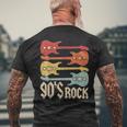 90S Rock Band Guitar Cassette Tape 1990S Vintage 90S Costume Men's T-shirt Back Print Gifts for Old Men
