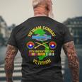 9Th Infantry Division Vietnam Combat Veteran Men's T-shirt Back Print Gifts for Old Men