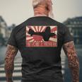 A6m Zero Japanische Ww2 Kampfflugzeug Japan Flagge T-Shirt mit Rückendruck Geschenke für alte Männer